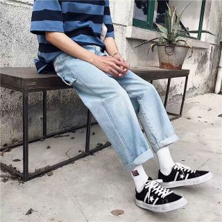 Quần jean nam from rộng