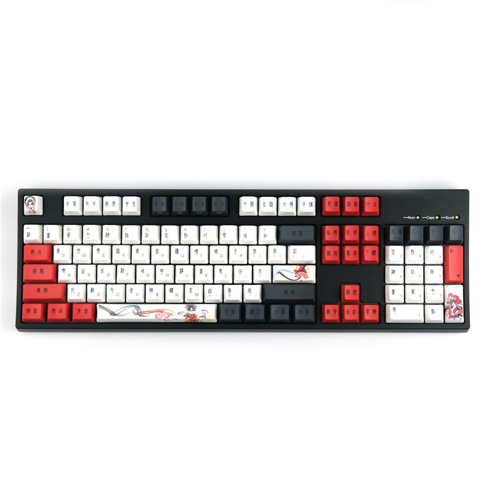 Keycap set PBT Dye-sub, Doubleshot nhiều phối màu nút bàn phím cơ | BigBuy360 - bigbuy360.vn