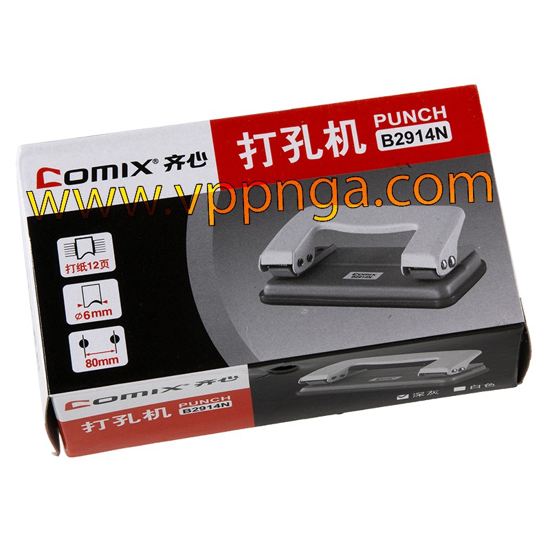 [MUA SỈ GIẢM 10%] Kìm, máy bấm lỗ Comix B2914N, (1 cái)