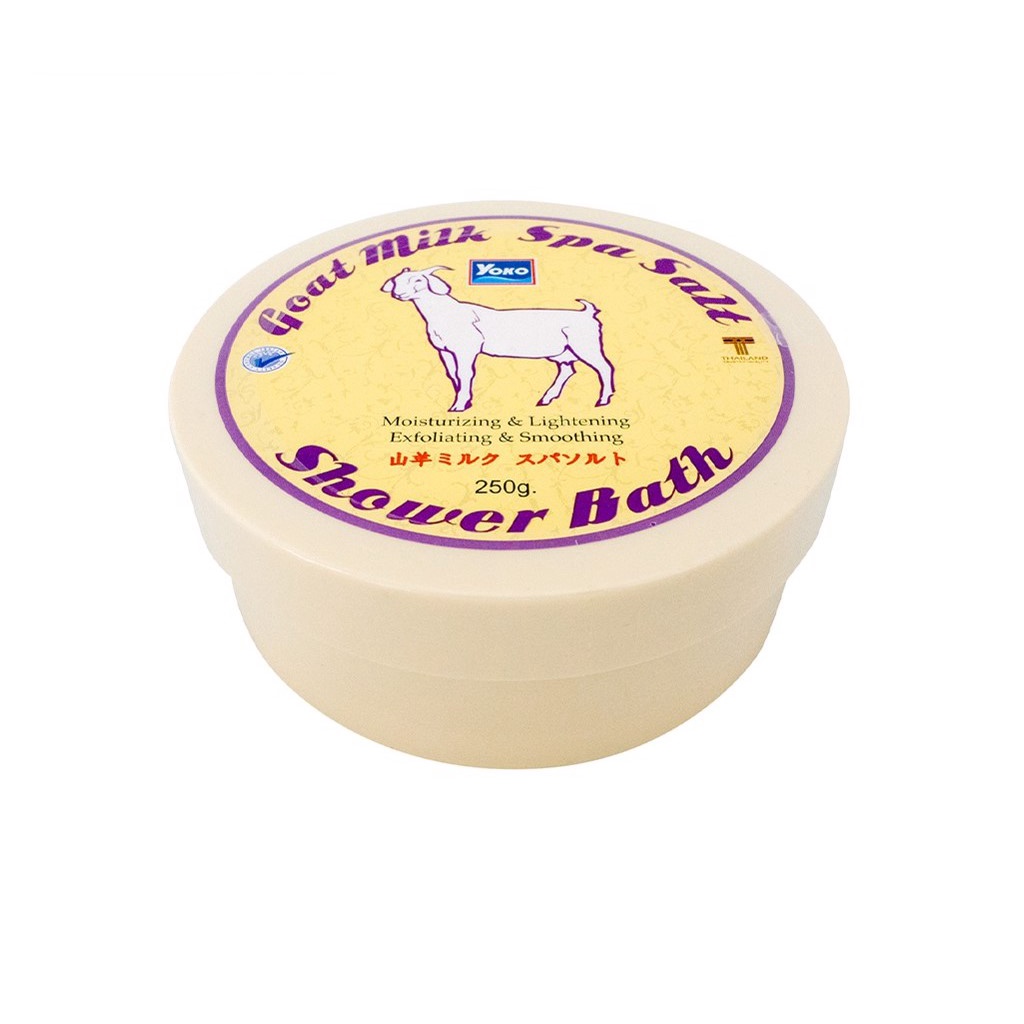 Muối Tắm Spa Yoko Sữa Dê 250Gr | Goat Milk Spa Salt Shower Bath