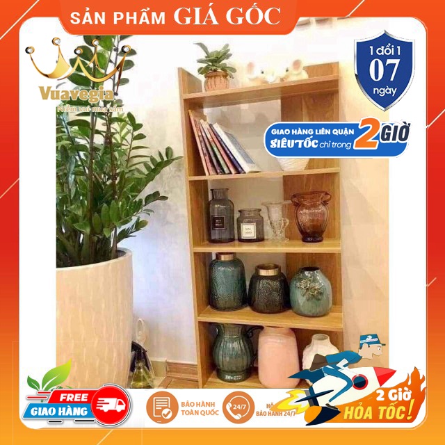 Kệ sách gỗ kệ để đồ 5 tầng đa năng bằng gỗ cao cấp MDF cực đẹp