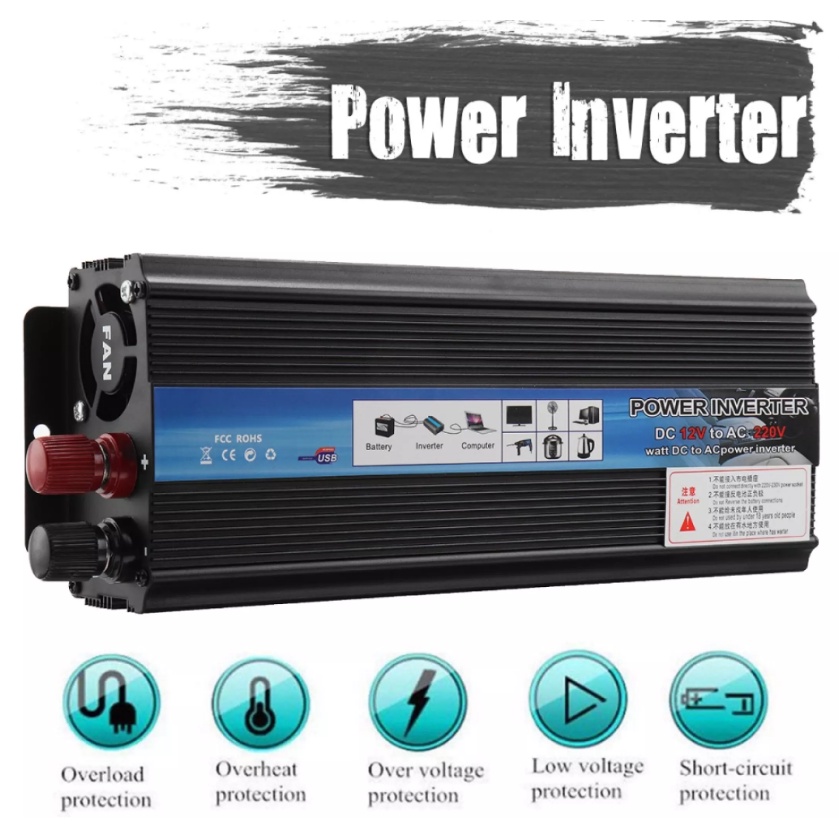 Bộ Chuyển Đổi DC 12V Sang AC 220V