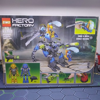 [Herofactory] Lắp ráp ZIMO 44028✅