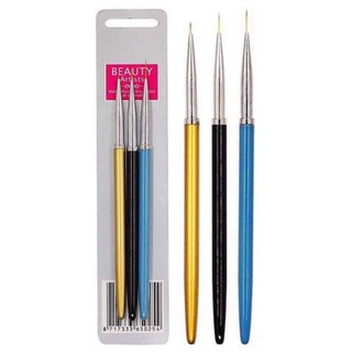 Set Cọ 3 Cây vẽ trang trí nail[ Nail mi Hanna]