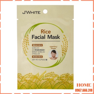 Mặt nạ đắp mặt j'white nhật bản tinh chất gạo