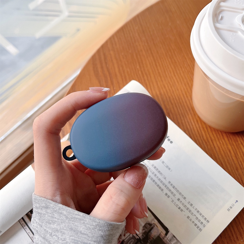 Vỏ Bảo Vệ Hộp Sạc Tai Nghe Bluetooth Không Dây Baseus Bowie E2 Màu Gradient Thời Trang Chống Sốc