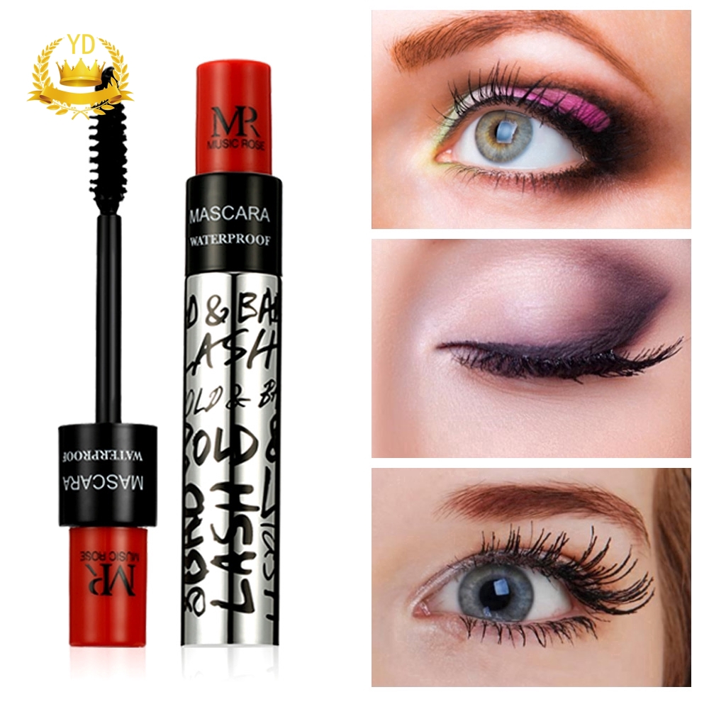 [Hàng mới về] Mascara sợi tơ 4D chống thấm nước màu đen chuốt dài và dày mi