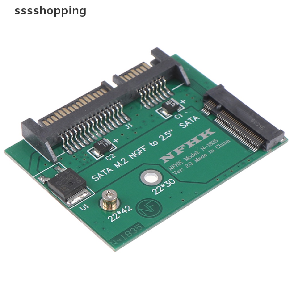 [sssshopping] M.2 NGFF ssd solid state hard disk to half high 2.5 inch sata3 adapter card [new] | BigBuy360 - bigbuy360.vn