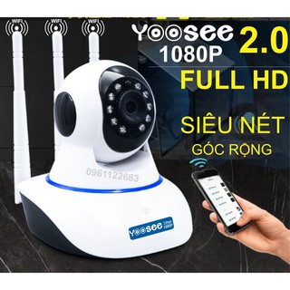 Camera IP YooSee 2.0mpx 1080P - 3anten Full HD siêu nét