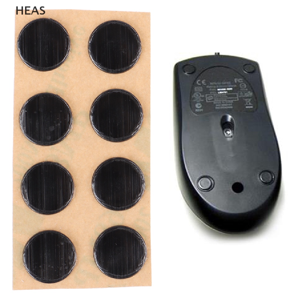 He 8pcs 0.6mm Mouse Feet Mouse Skates for Logitech G1MX300/M100/M235/M210/M180 id