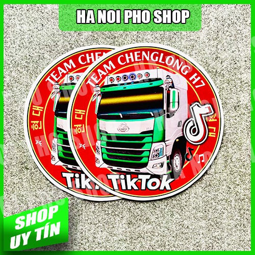 Tem CHENGLONG H7, Đẹp - Độc - Đẳng Cấp, Chống nước, PHẢN QUANG, Kèm quà tặng tem nhỏ 10k