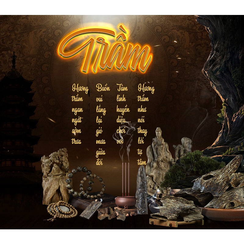 Nhang nụ sạch - hộp 120g [Nhang trầm Huế] [Mộc SEN Huế]