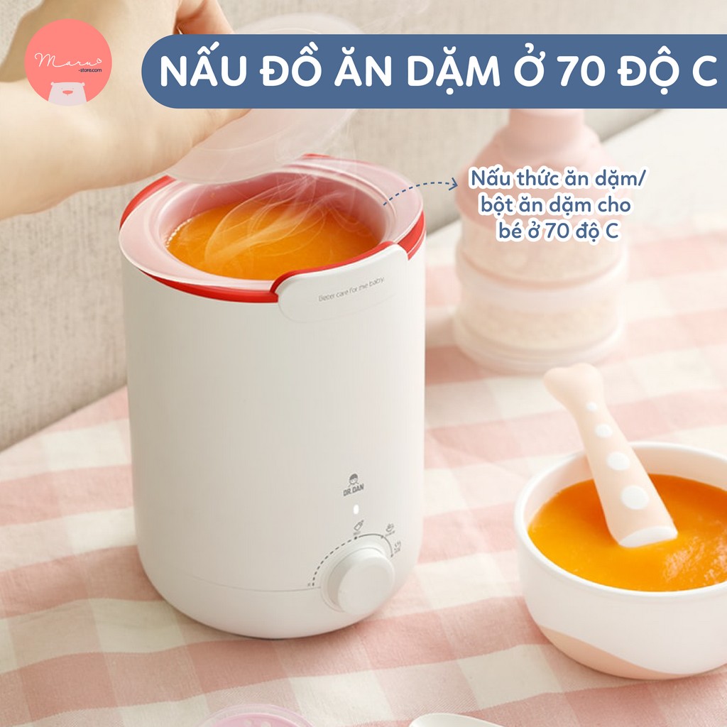 [✅ BH 3 tháng 1 đổi 1 Máy hâm sữa siêu tốc DRDAN (Deerma) (kèm cốc hâm đồ ăn dặm)