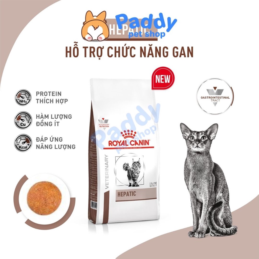[2kg] Hạt Royal Canin Hepatic Hỗ Trợ Chức Năng Gan Cho Mèo