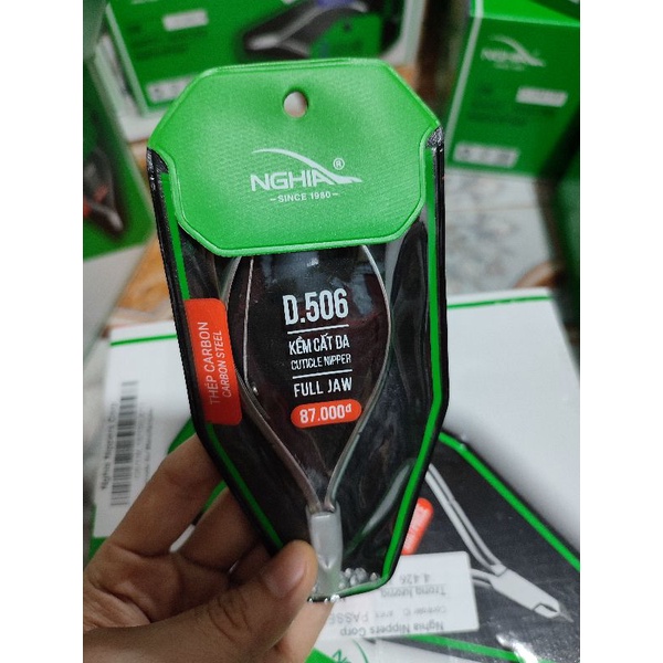 Kềm nghĩa cắt da D506, kìm nghĩa nhặt da D506, kìm nghĩa D506