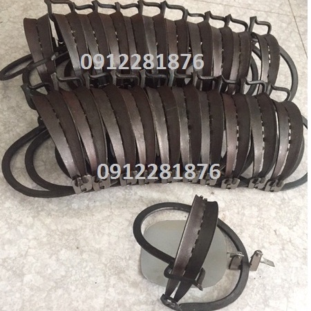 [mua 10 tặng 1]10 cạm bẫy thú 16cm , tặng kèm nẫy và bàn đạp