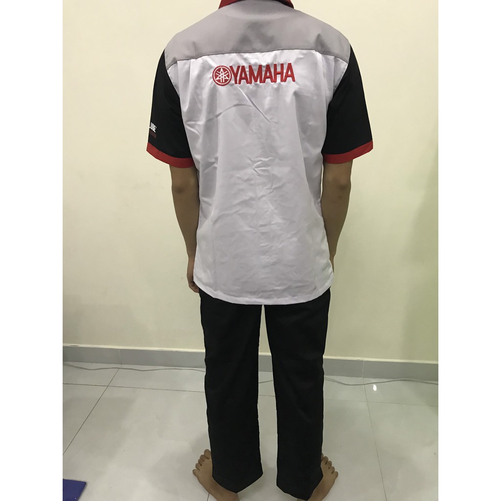 Đồng phục yamaha trưởng  , sỉ đồng phục phụ kiện xe máy