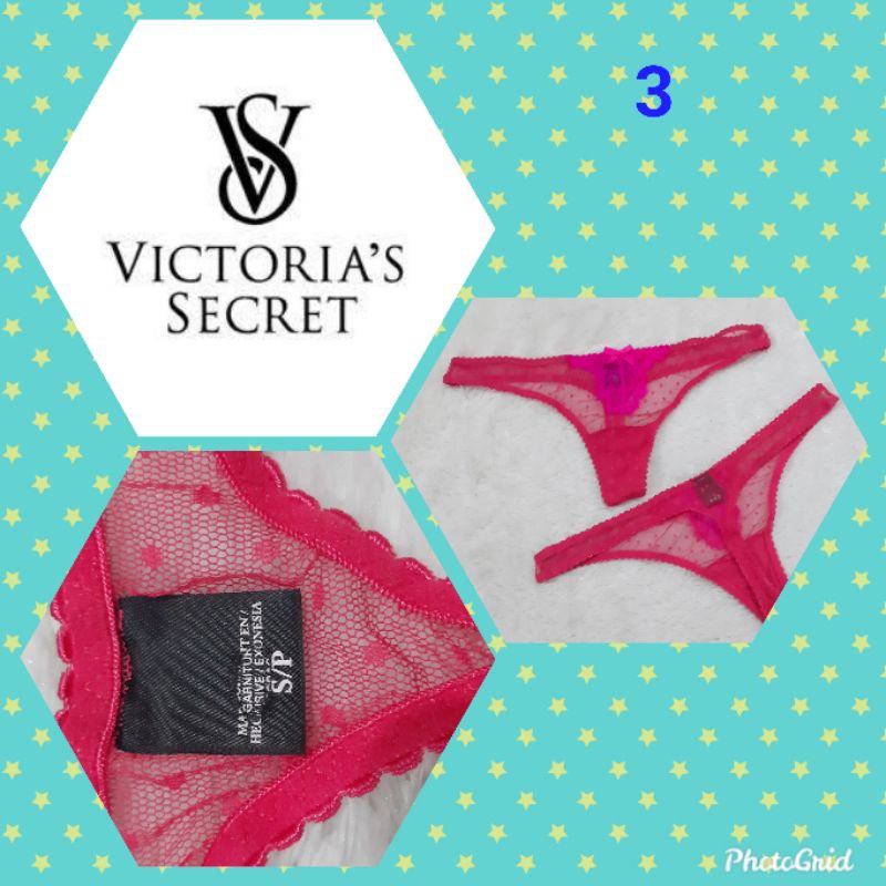 Quần lót lọt khe Victoria'S secret Sz S M l