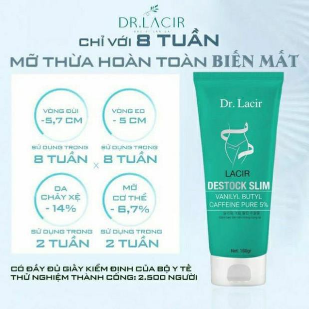 [mua1 tặng2] Kem Tan Mỡ Destock Dr Lacir