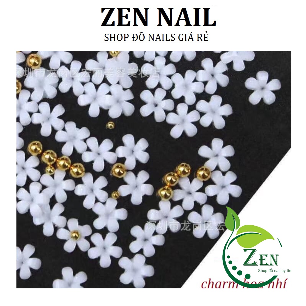 Charm nail ,Charm hoa nhí gắn móng cao cấp Hottrend 2021