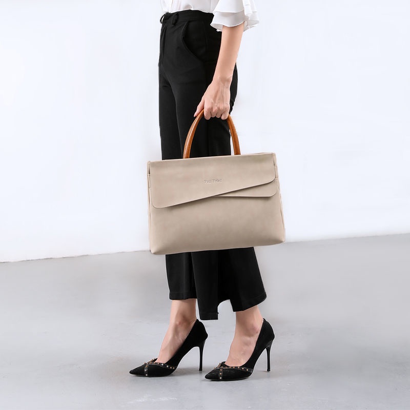 Thư của phụ nữ xách tay trong văn phòng A4 s ứ giả làm việc đồ sộ 13.3 "14 máy tính túi 15 | BigBuy360 - bigbuy360.vn