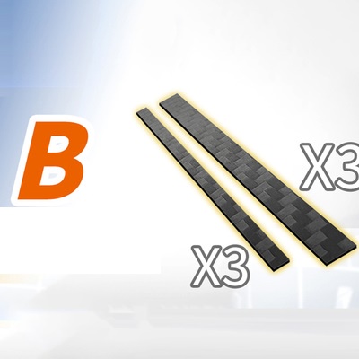 Bảng chà nhám sợi carbon UA90701-90702 Ustar