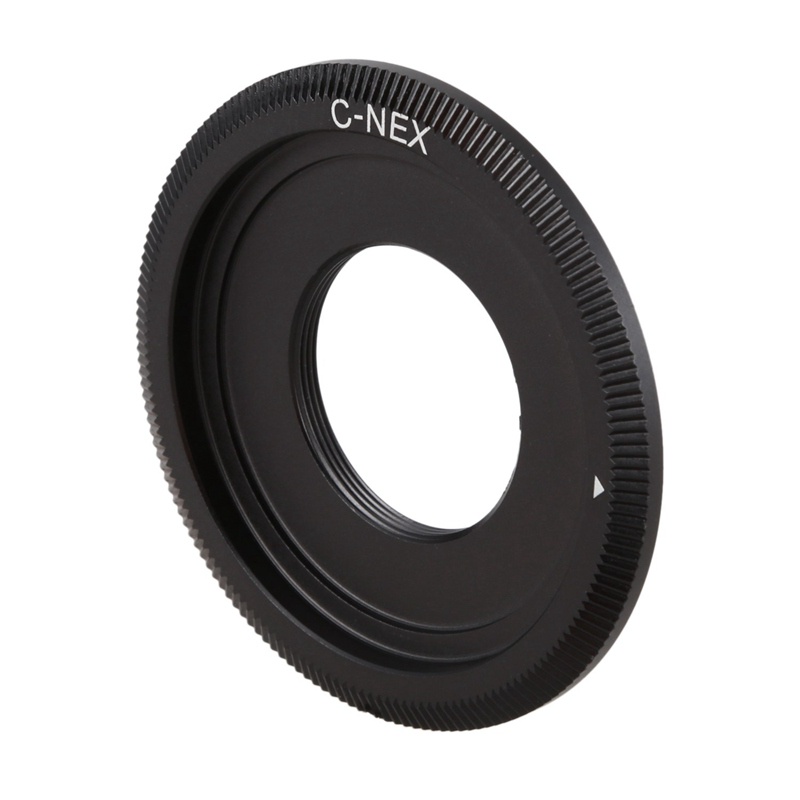 [In Stock]Black C Mount Lens For SONY NEX-5 NEX-3 NEX5 NEX-C3 NEX-VG10 Adapter C-NEX