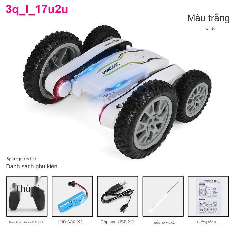 Ô tô điều khiển từ xaRolling stunt car ô tô điều khiển từ xa xe ben off-road drift Khuôn sạc đồ chơi trẻ em cậu bé