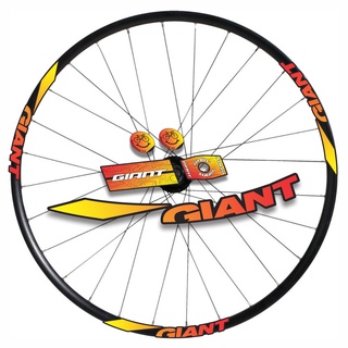 Tem decal dán vành niềng phanh đĩa bánh xe đạp địa hình MTB Giant 26"/27.5"/29" (Disc brake) | Wheel decal | Temxedap.vn