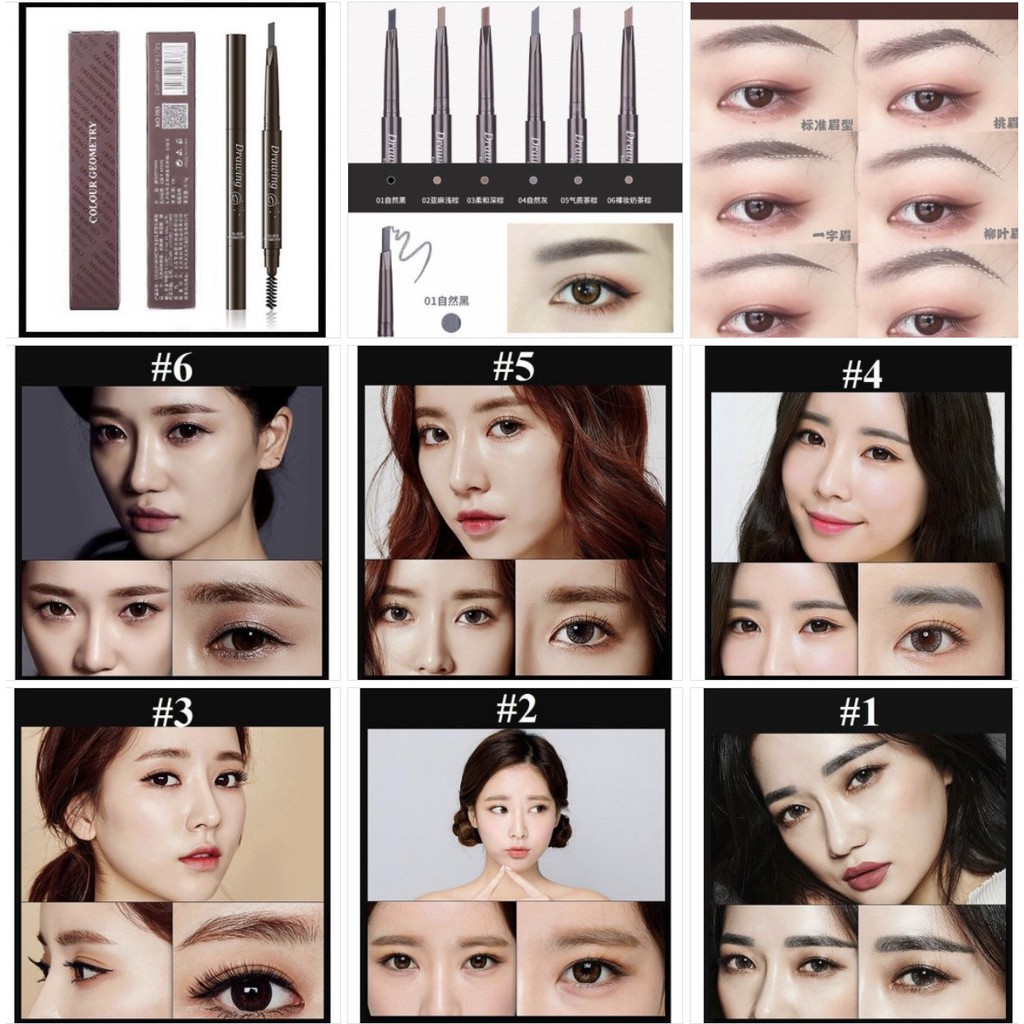 Chì kẻ mày ngang hàng nội địa trung KB E101