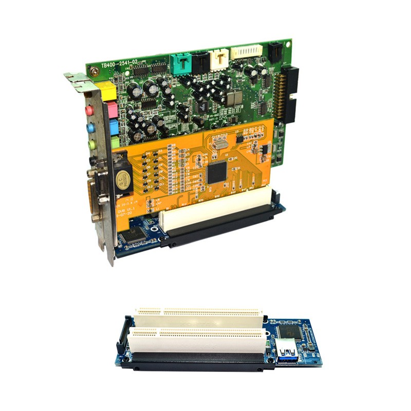 Desktop Pci-Express Pci-E Adapter Pcie To Dual Pci Slot Expansion Card Usb 3.0 A | BigBuy360 - bigbuy360.vn