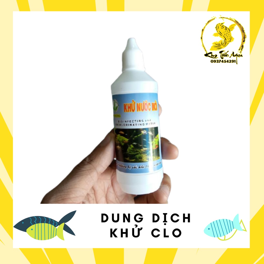 Dung Dịch Khử Clo Cấp Tốc Trong Nước Máy Cho Hồ Nuôi