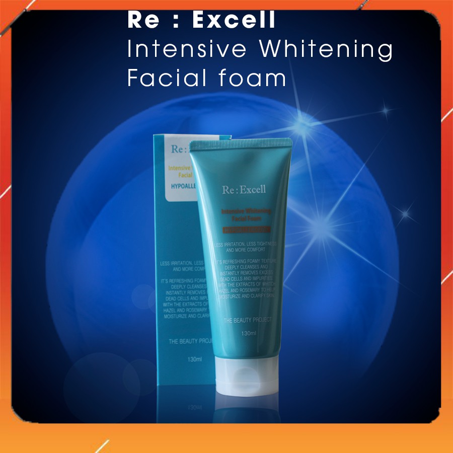 Sữa rửa mặt cho da dầu, da hỗn hợp thiên dầu: Intensive Whitening Facial Foam | BigBuy360 - bigbuy360.vn