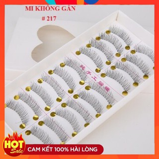 Mi Giả ❤ FREESHIP ❤ Mi Giả Gân Trong Suốt Tự Nhiên