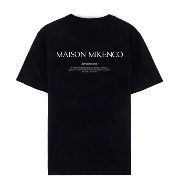 Áo phông nam MIKENCO SORROW tshirt , Áo Thun Tay Lỡ Nam Nữ 100% Cotton Cao Cấp
