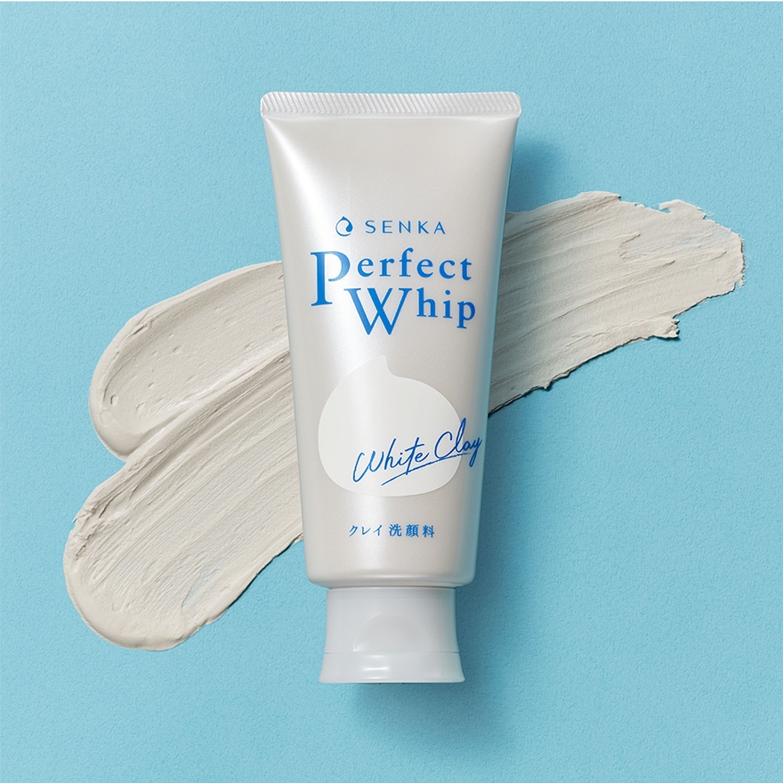 Sữa rửa mặt tạo bọt chiết xuất tơ tằm trắng Senka Perfect Whip 120g | BigBuy360 - bigbuy360.vn