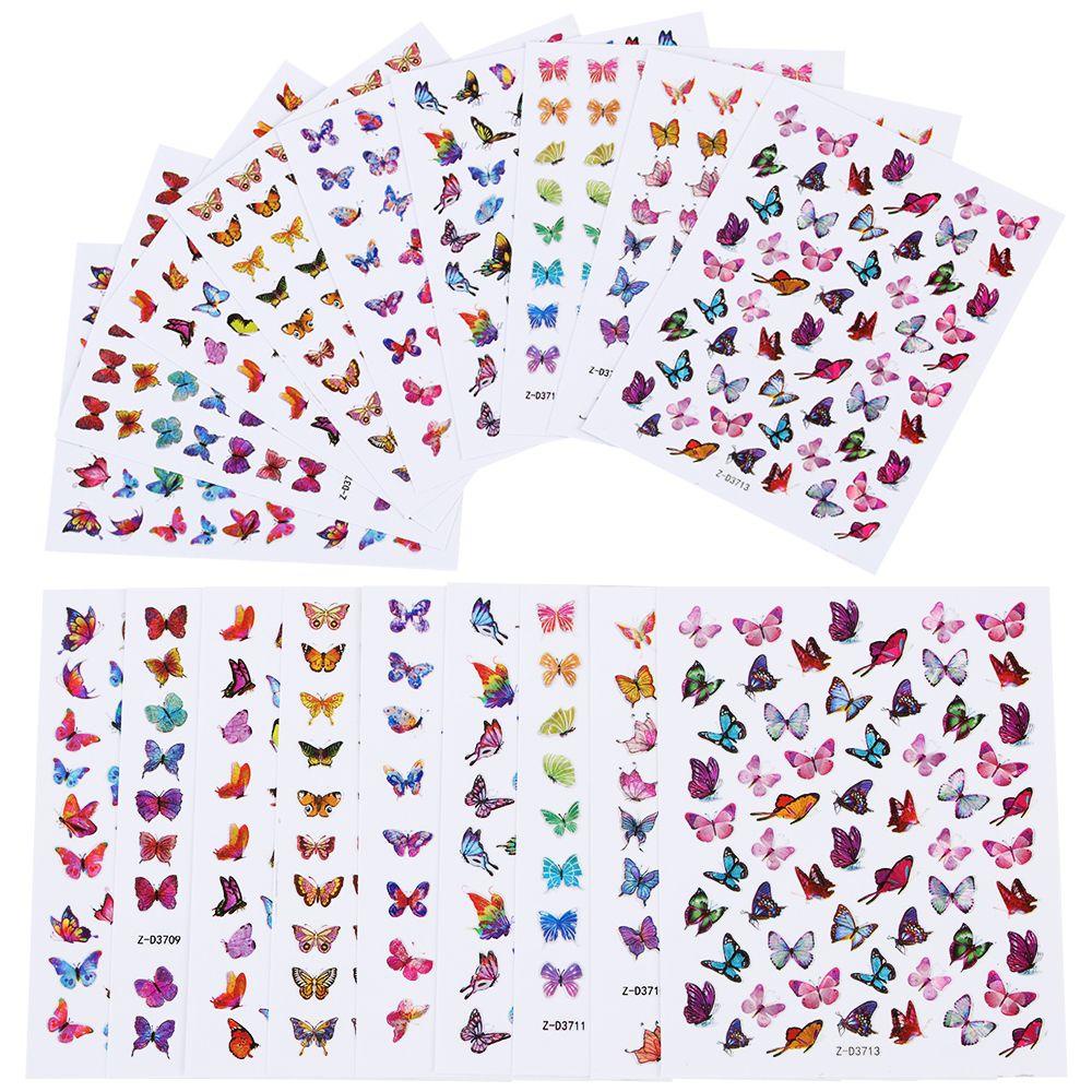 Miếng Dán Trang Trí Móng Tay Nghệ Thuật DIY Ba Chiều Mới