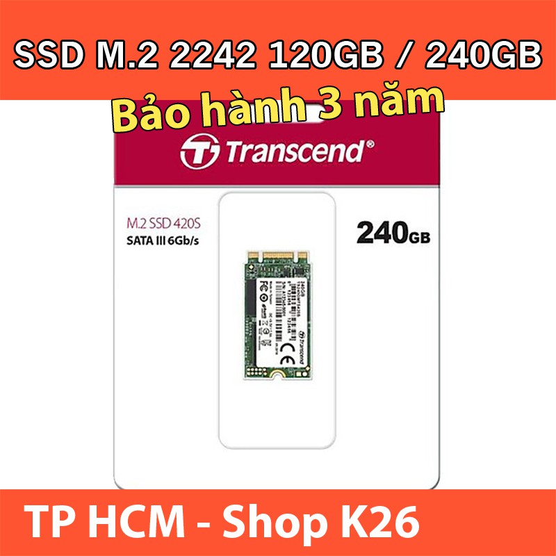 ổ cứng ssd M2 2242 120gb Transend