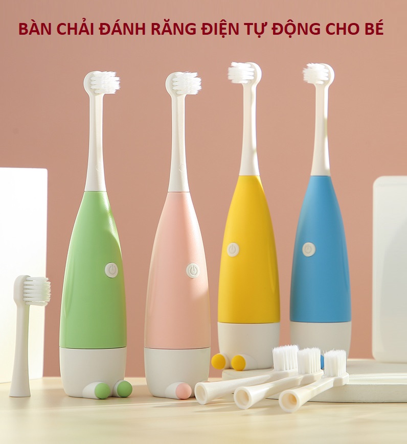 Bàn chải đánh răng tự động cho bé LOẠI CAO CẤP