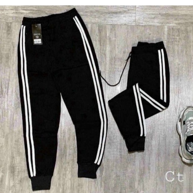 Quần bo gấu 2 sọc viền