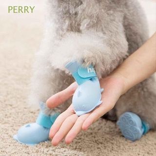 Giày bốt đi mưa / tuyết màu kẹo ngọt cỡ nhỏ chống thấm nước dễ thương cho cún cưng