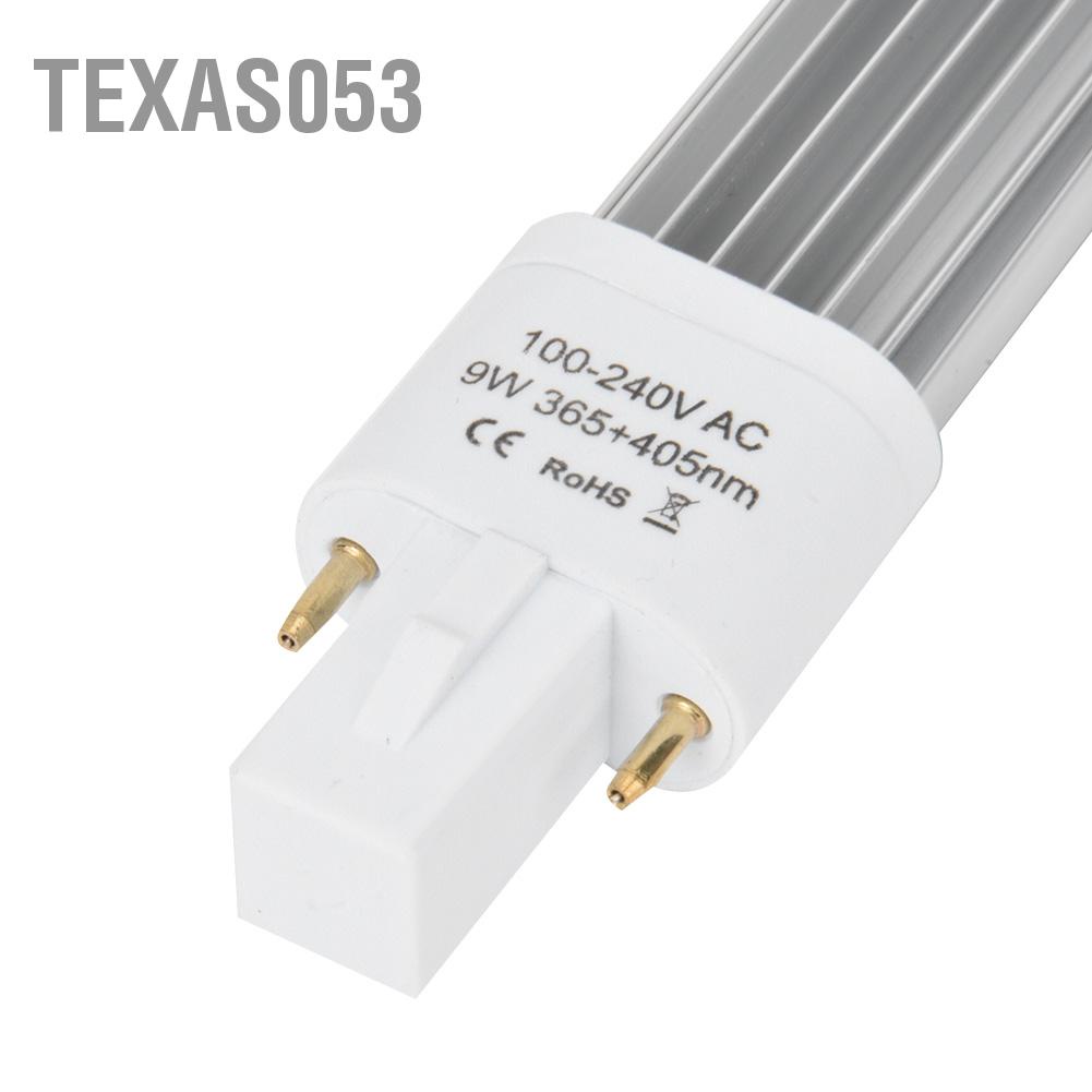 Bóng đèn LED UV 9W cho đèn sấy khô sơn móng tay ánh sáng kép 365 + 405nm