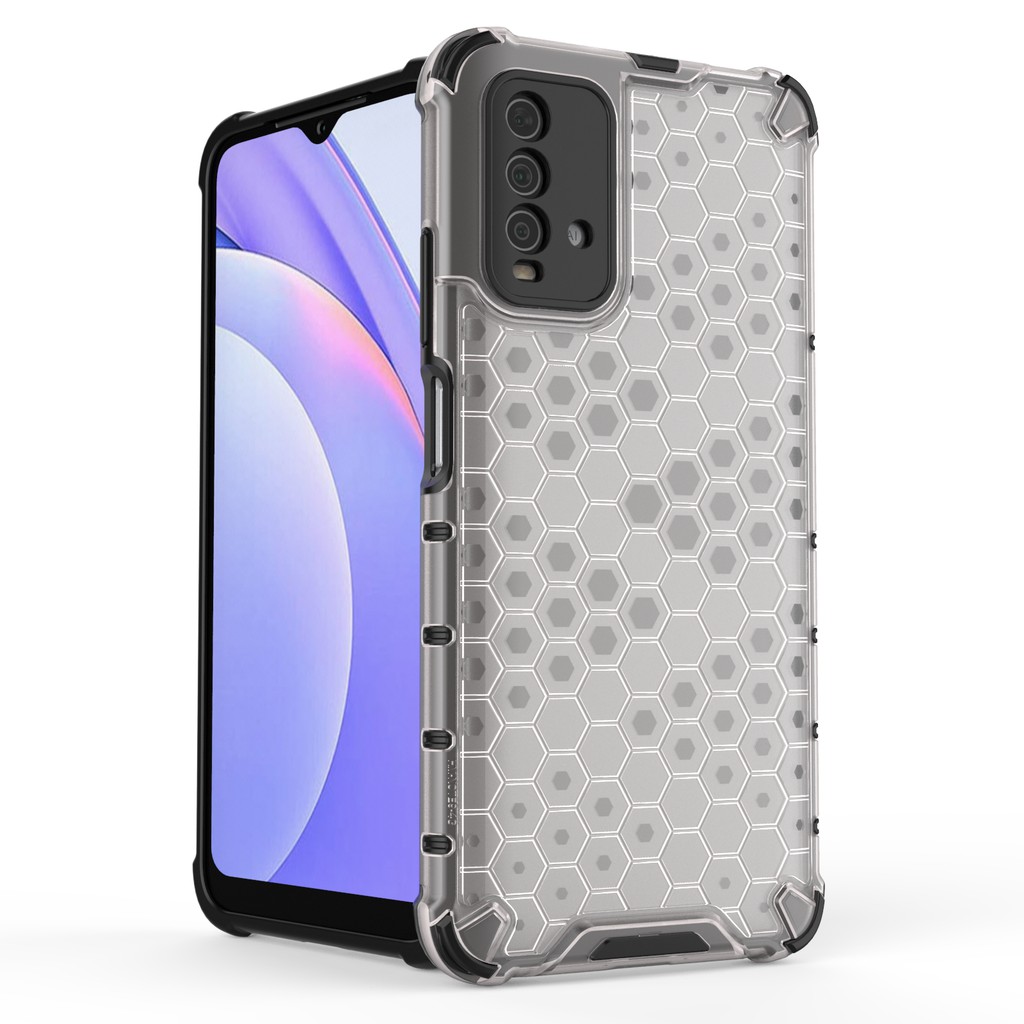 Ốp lưng Redmi 9T / Note 9 4G / Redmi 10 chống sốc vân tổ Ong cao cấp siêu bền
