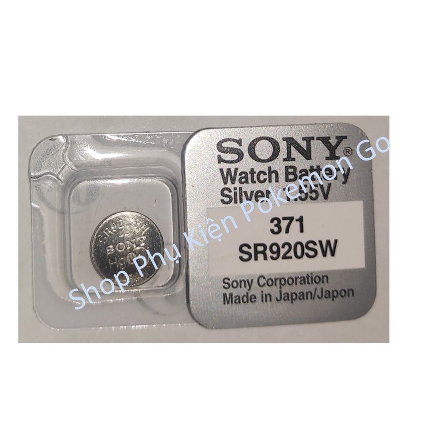 Pin SONY SR416SW / SR521SW / SR621SW / SR626SW / SR920SW / SR927SW 1.55V Loại 1 Viên