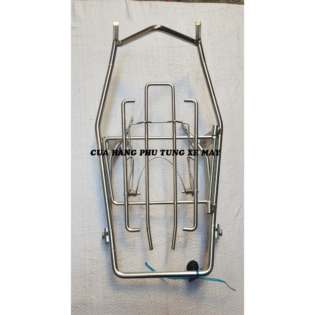 Baga giữa inox 10 li cho xe Raider Fi
