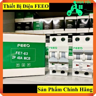 Aptomat ac/ mcb ac 2p 40a -63a 10ka - feeo