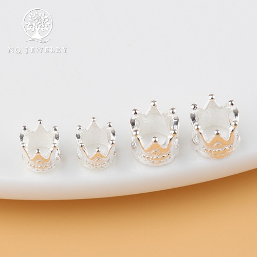 Charm bạc vương miệng hoàng gia - NQ Jewelry