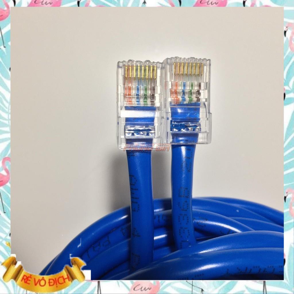 DÂY MẠNG CAT6E Bấm Sẵn 2 đầu 1m 3m 5m 10m 15m 20m 25m 30m 35m 50m - Dây Cáp mạng lan chính hãng