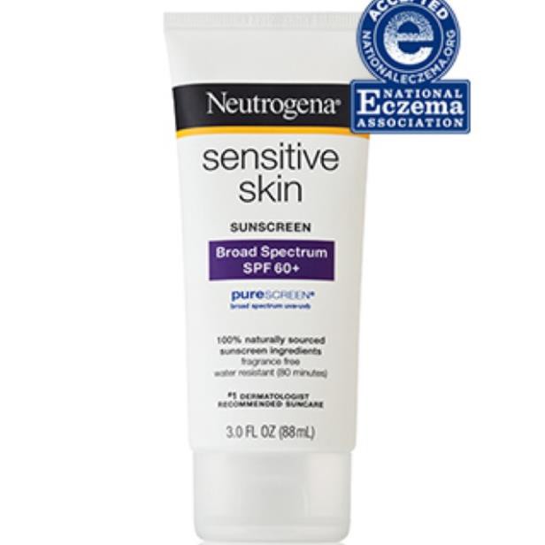 MUA 1 TẶNG 1 Sample - Kem chống nắng NEUTROGENA Sensitive Skin Sunscreen Broad Spectrum SPF 60+