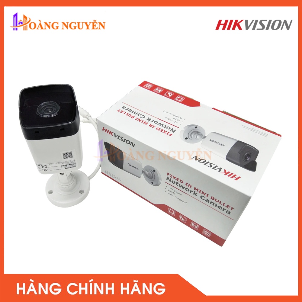 [NHÀ PHÂN PHỐI] Camera IP Hikvision DS-2CD1021-I 2MP - Hồng Ngoại 30m, Chống Nước Tốt IP67